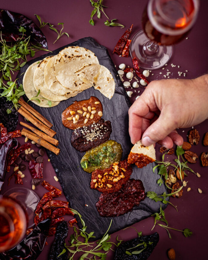 A delectable spread of dishes from Sazón, showcasing the culinary artistry of Chef Fernando Olea.