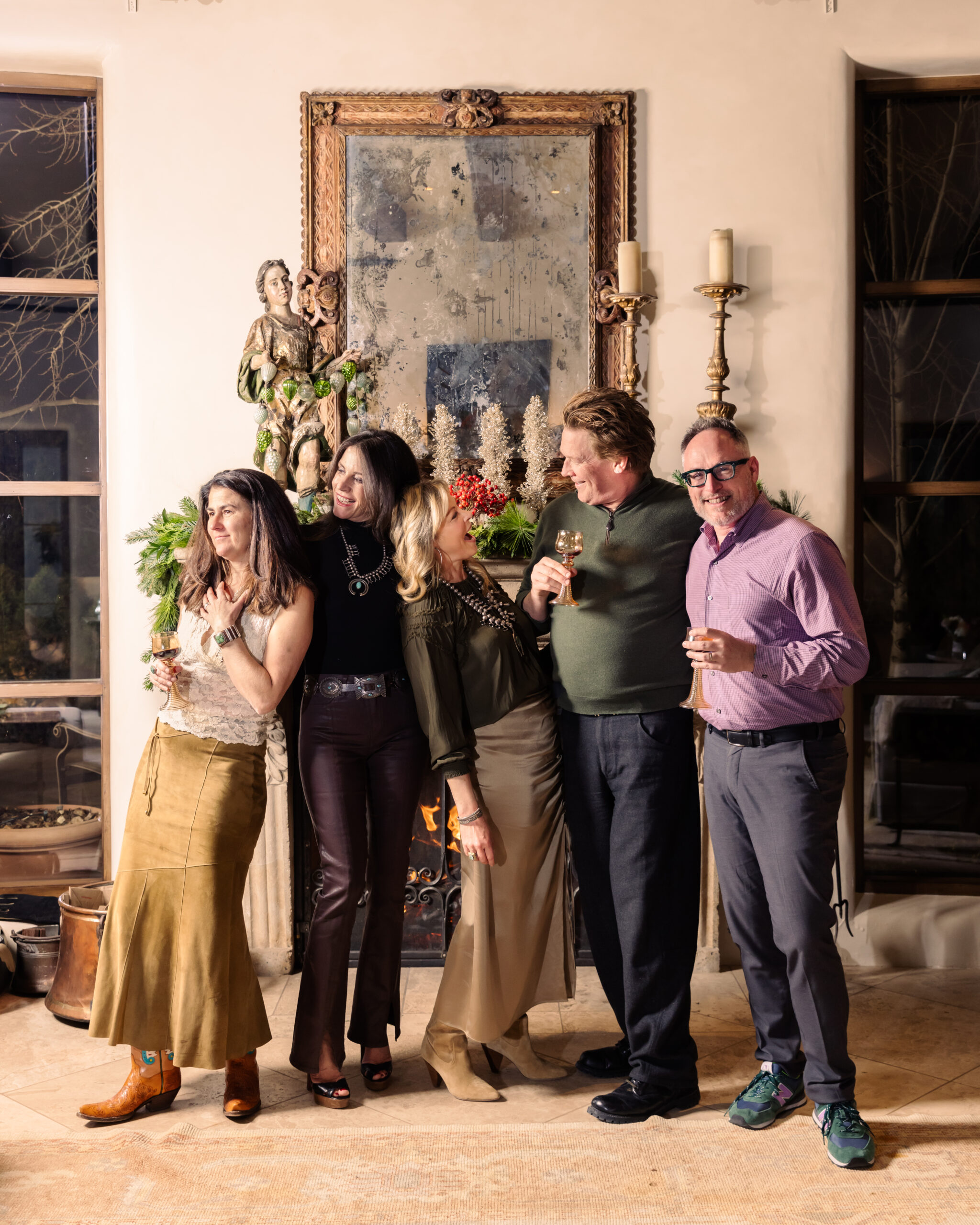 Friends celebrating Friendmas