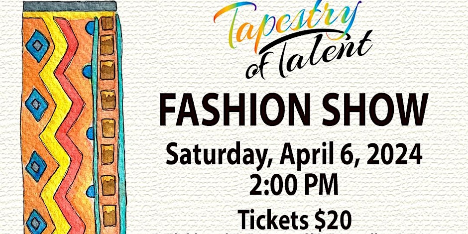 Tapestry of Talent Fiber Art Fashion Show