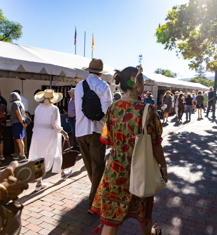Santa Fe Four Ways - at Santa Fe annual Indian Market
