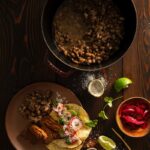 SLOW COOKER CHILE-RUBBED BEEF & BEANS