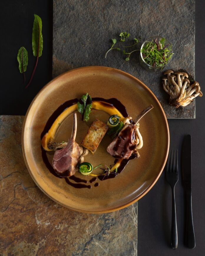 Roasted New Zealand Lamb Rack