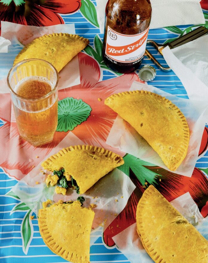 Bryant Terry's History on the tongue images of Jamaican-Style-Ackee-Callaloo-Patties