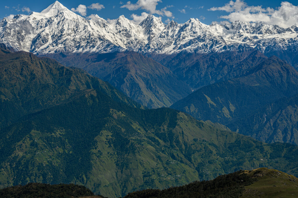 Kumaon mountain view