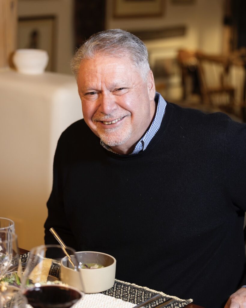 A man from a nonprofit in New Mexico in a black sweater.