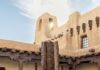 New Mexico Museum of Art: A Must-Visit Destination for Art Lovers in Santa Fe A sculpture in the courtyard outside of the New Mexico Museum of Art in Santa Fe